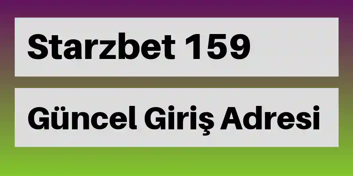 Starzbet güncel giriş https://starzbet.link/